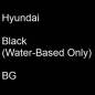 Preview: Hyundai, Black (Water-Based Only), BG.